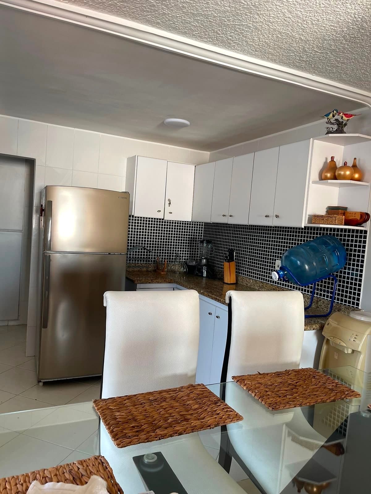 Kitchen with cabinetry and appliances